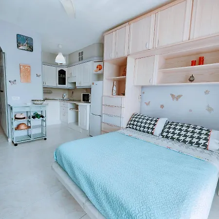 Estudio Colette En Primera Linea De La Playa Apartmán *