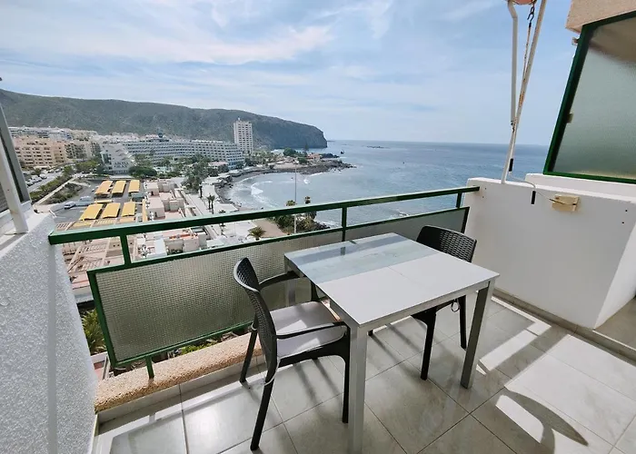 Estudio Colette En Primera Linea De La Playa Apartmán Los Cristianos (Tenerife)