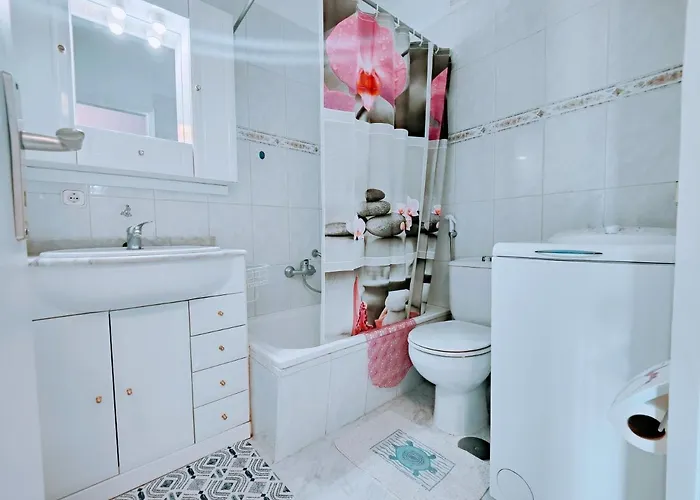 Apartament Estudio Colette En Primera Linea De La Playa Los Cristianos (Tenerife)